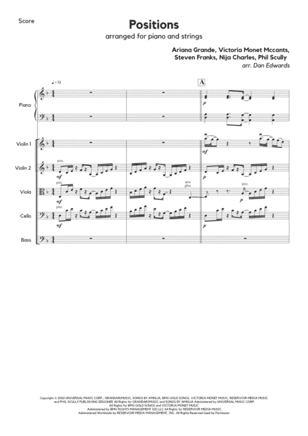 Positions (arr. Dan Edwards)