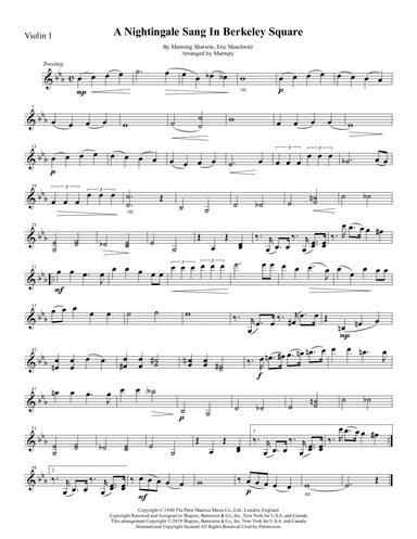 A Nightingale Sang In Berkeley Square (arr. Marmpy)