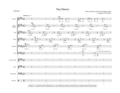 Tiny Dancer (arr. Will Melones)