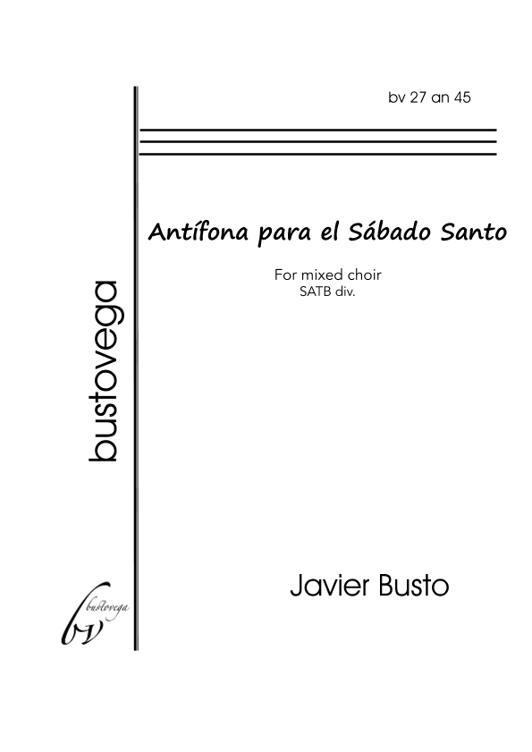 ANTÍFONA PARA EL SÁBADO SANTO