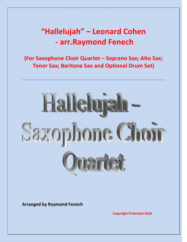 Hallelujah (arr. Raymond Fenech)