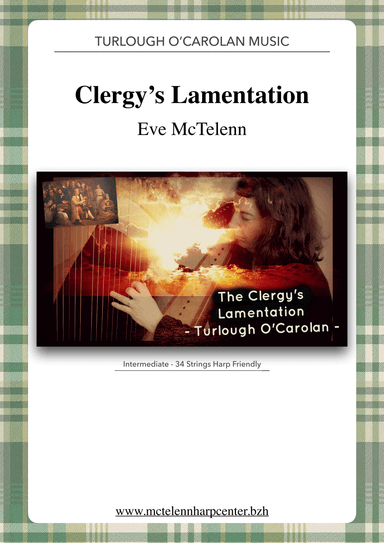 The Clergy's Lamentation / O'Carolan - intermediate & 34 String Harp | McTelenn Harp Center (arr. Trad)
