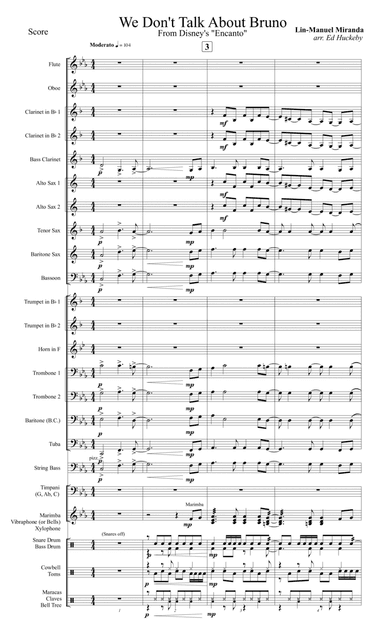 We Don't Talk About Bruno (arr. Ed Huckeby)