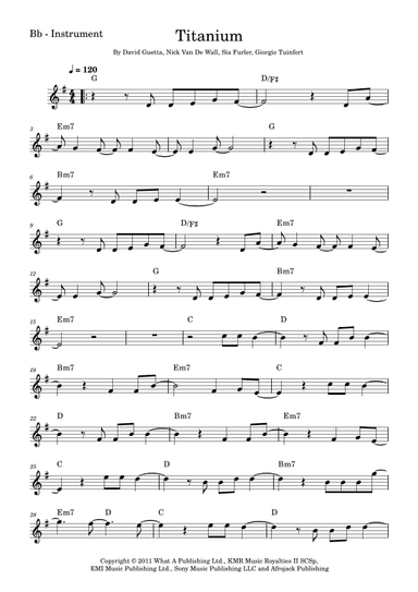 Titanium (arr. Fabio Eduardo de Oliveira)