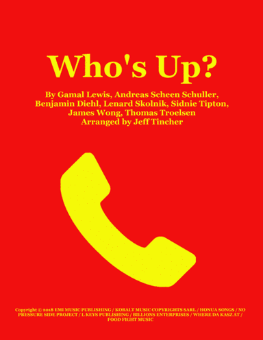 Who's Up (arr. Jeff Tincher)