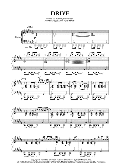 Drive (arr. Claudio Porstmann)