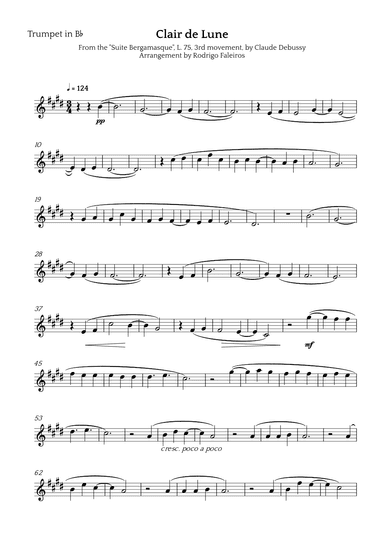 Clair de Lune (arr. Rodrigo Faleiros)