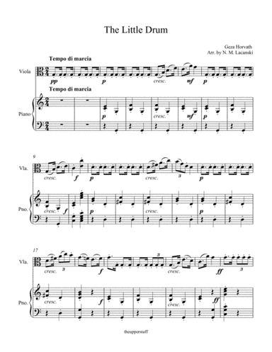 The Little Drum (arr. Nick Lacanski)