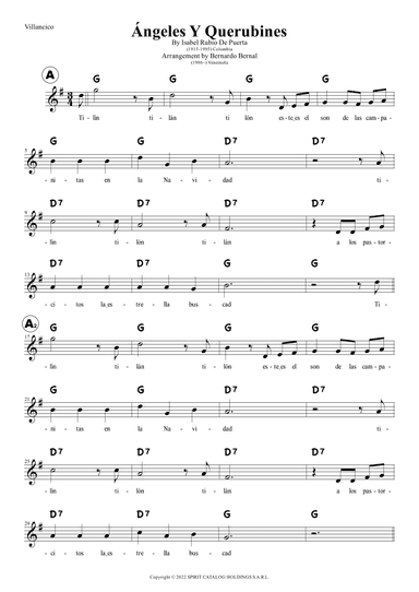 Angeles Y Querubines (arr. Bernardo Bernal Hidalgo)
