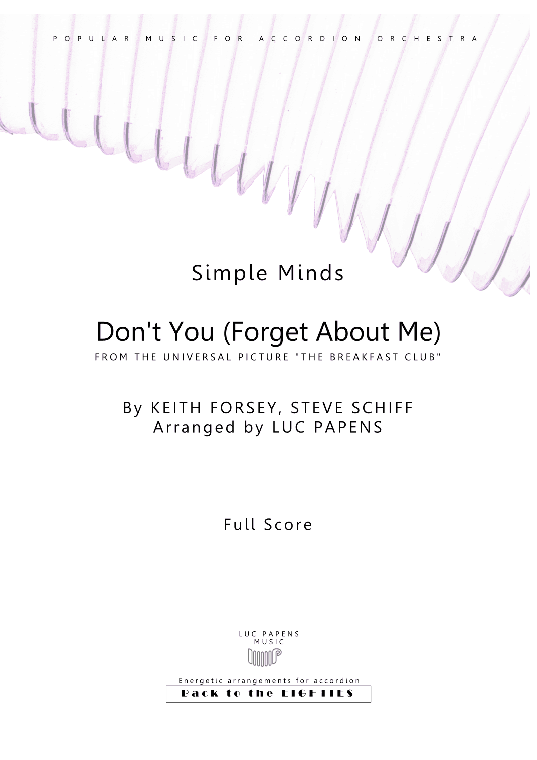 Don't You (forget About Me) (arr. Luc Papens)
