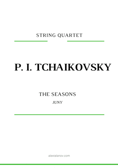 Juny (The Seasons) (arr. Alex Talanov)