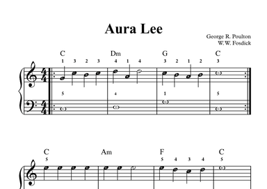 Aura Lee (arr. Hannah Sundkvist)