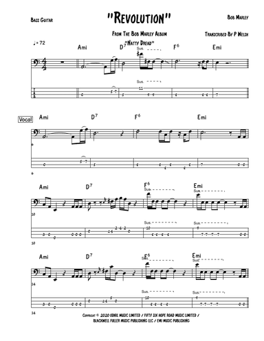 Revolution (arr. Accubass)