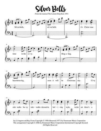 Silver Bells (arr. Kimberly Steele)