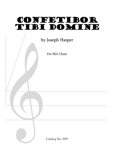 Confetibor tibi Domine