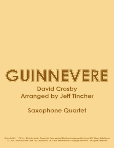 Guinnevere (arr. Jeff Tincher)