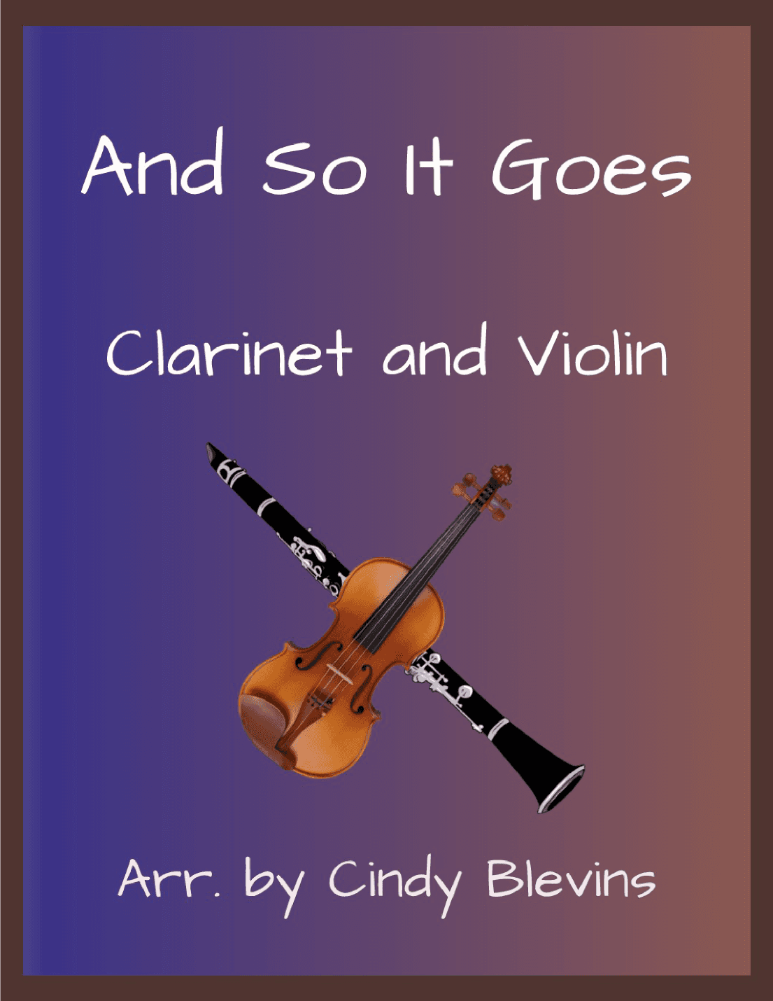 And So It Goes (arr. Cindy Blevins)