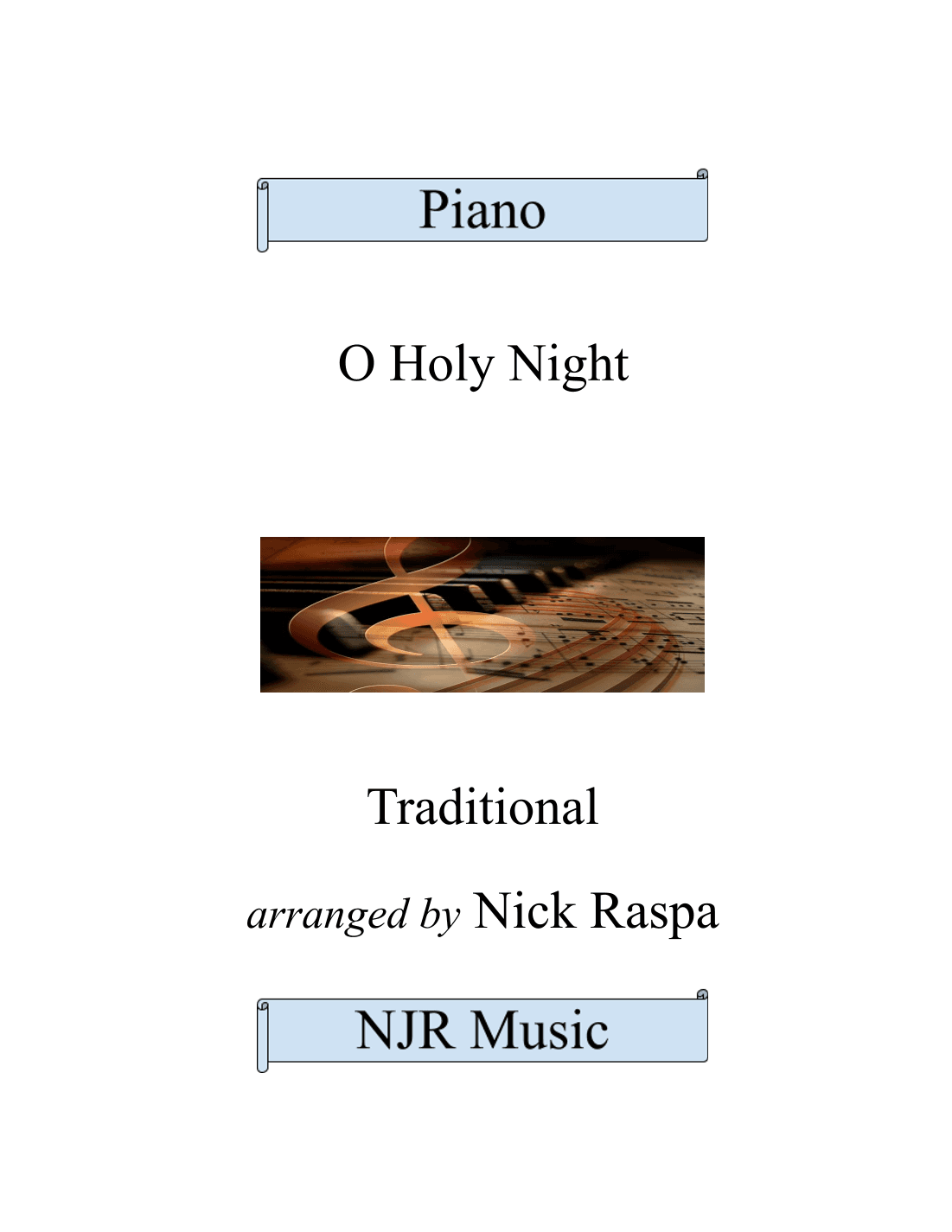 O Holy Night - advanced piano (arr. Nick Raspa)