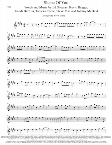 Shape Of You (arr. Kevin Busse)