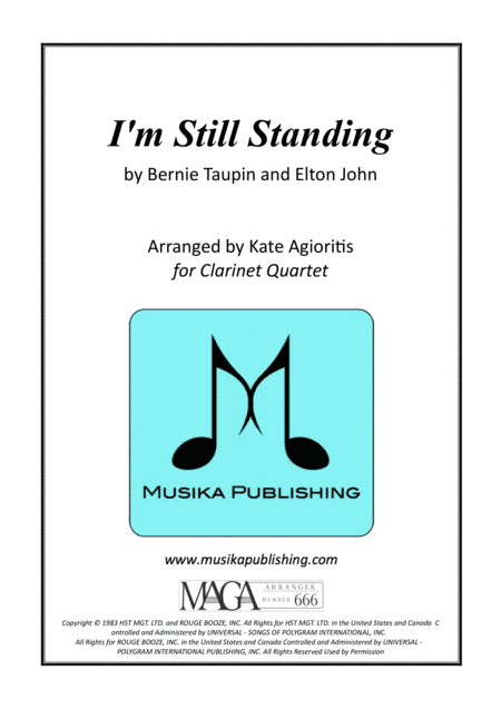 I'm Still Standing (arr. Kate Agioritis)