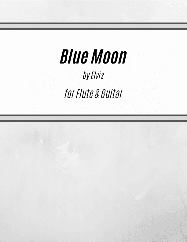 Blue Moon (arr. Kenneth Pasciak)