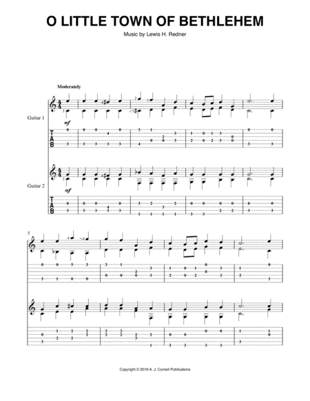 O Little Town of Bethlehem (arr. Mark Phillips)