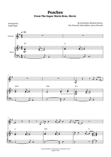 Peaches (arr. Valdir Maia)
