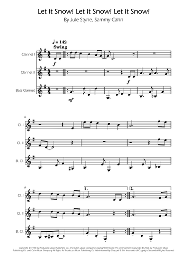 Let It Snow! Let It Snow! Let It Snow! (arr. Ygor Nunes)