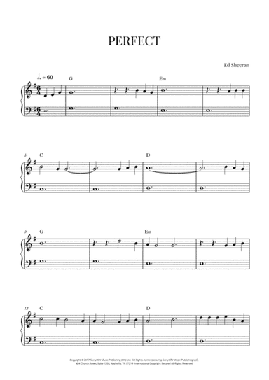 Perfect (arr. Cadenza Editions)