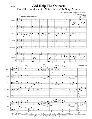 God Help The Outcasts (arr. David Kemp)