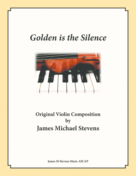 Golden is the Silence - Violin & Piano
