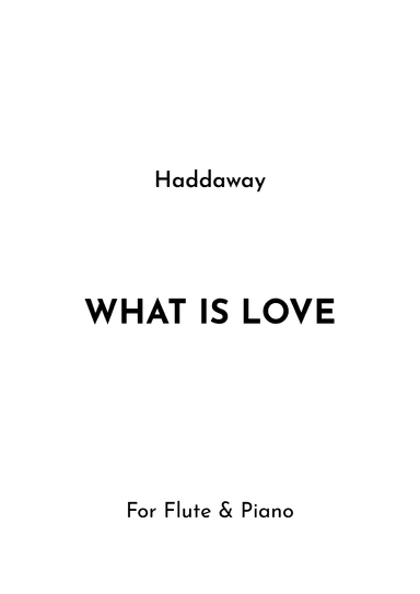 What Is Love (arr. Jireh J.)