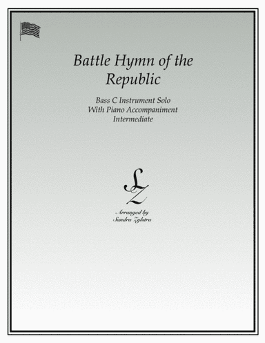 Battle Hymn of the Republic (bass C instrument solo) (arr. Sandra Zylstra)