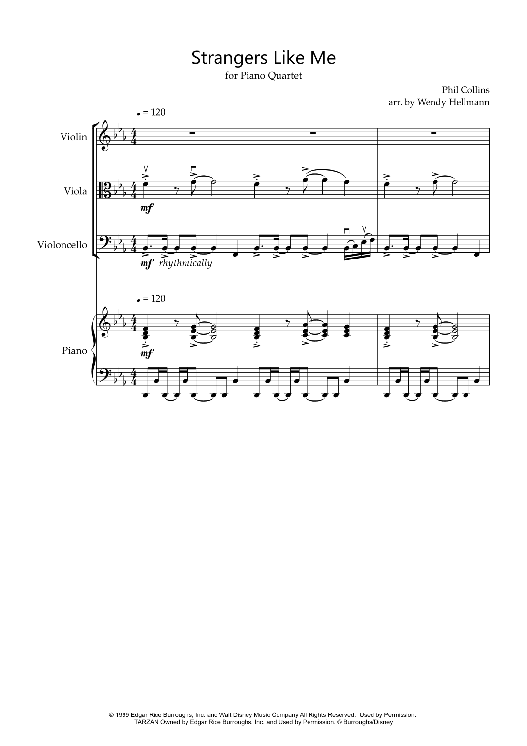Strangers Like Me(r) (arr. Wendy Hellmann)