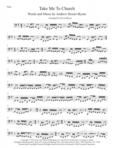 Take Me To Church (arr. Kevin Busse)