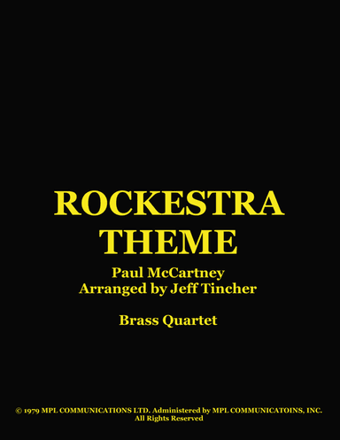 Rockestra Theme (arr. Jeff Tincher)