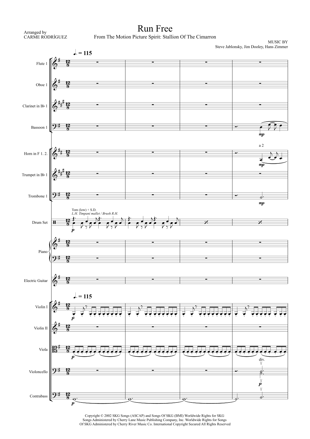 Run Free (arr. Carme Rodríguez)