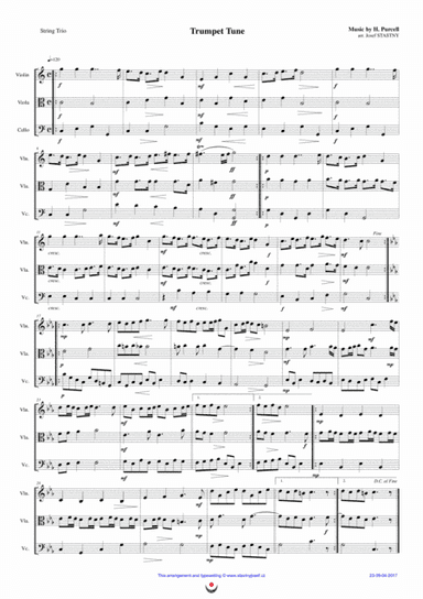 Trumpet Tune (arr. Josef STASTNY)