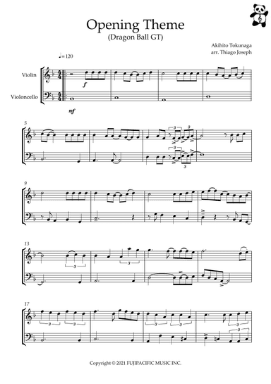 Dragon Ball Gt (arr. Thiago Joseph)