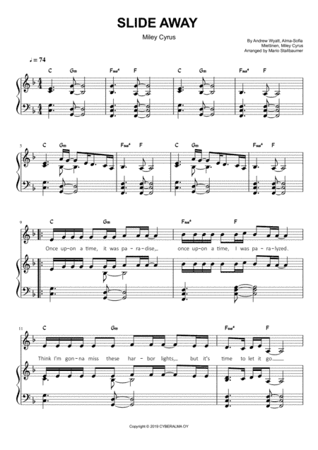 Slide Away (arr. Mario Stallbaumer)