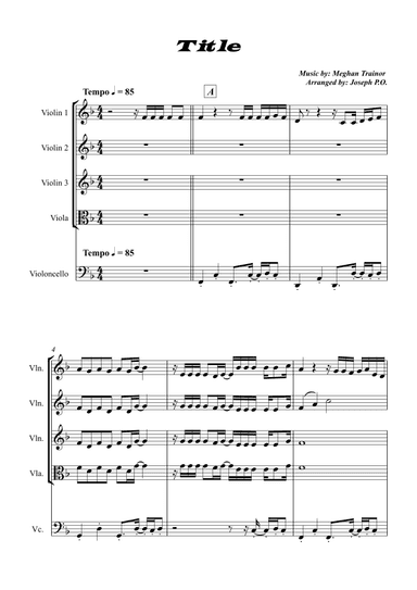 Title (arr. Joseph Ondong)