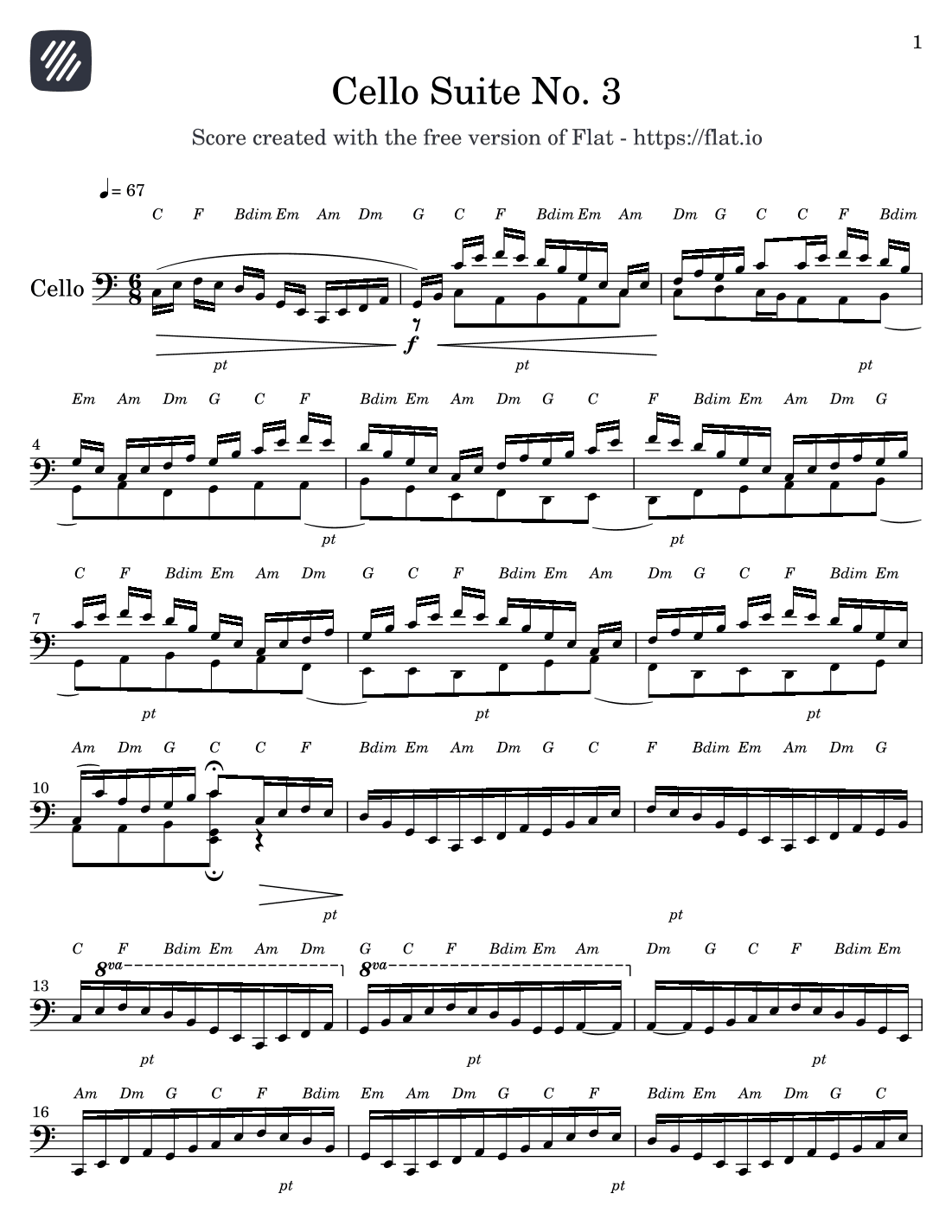 Cello Suite