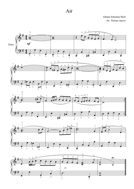 Air (arr. Thomas Jancso)
