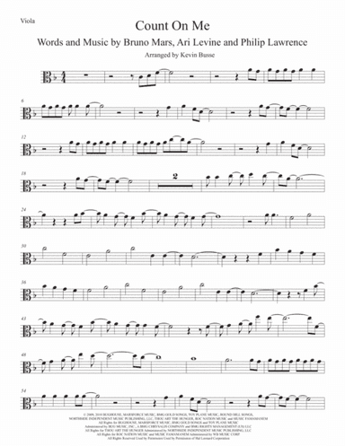 Count On Me (arr. Kevin Busse)