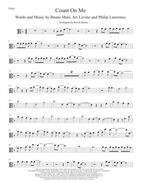 Count On Me (arr. Kevin Busse)