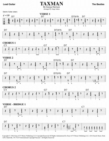 Taxman (arr. Jorge Juárez)
