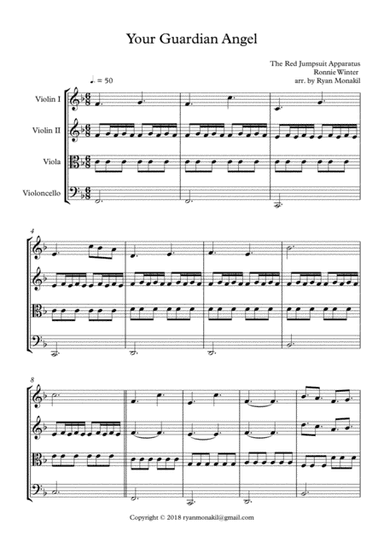 Your Guardian Angel (arr. Ryan Hanzel Monakil)
