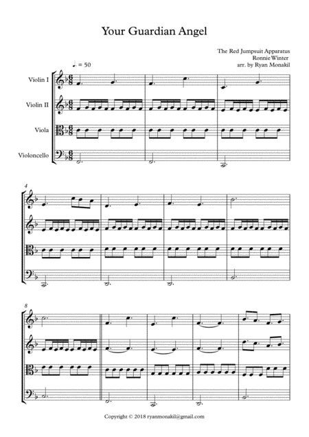 Your Guardian Angel (arr. Ryan Hanzel Monakil)