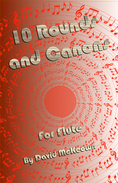 10 Rounds and Canons for Flute Duet