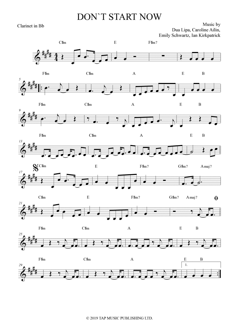 Don't Start Now (arr. Anderson Quevedo)